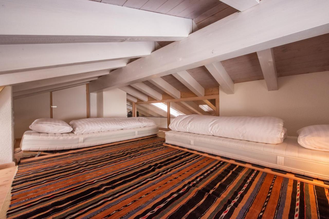 Chalet Schneehoren Penthouse Wengen Exterior foto